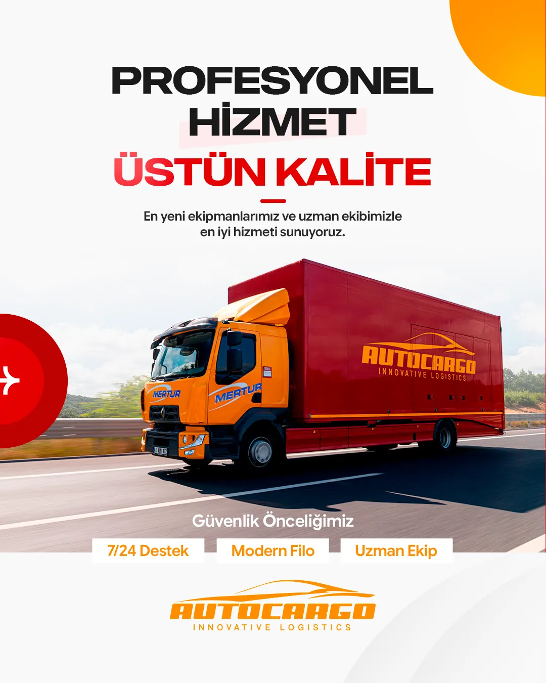 AutoCargo sosyal medya tasarımı 3