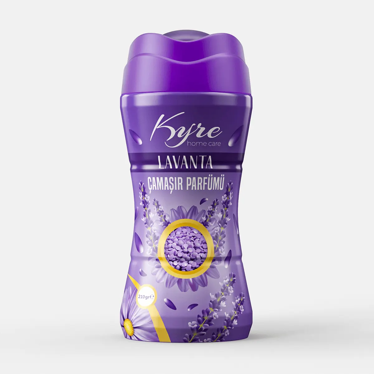 Kyre Çamaşır Parfümü ambalaj tasarımı render