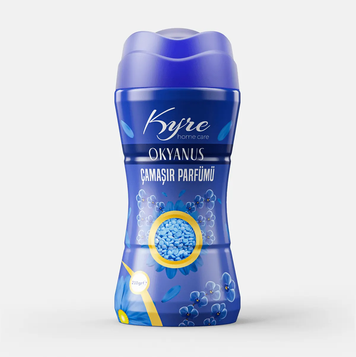 Kyre Çamaşır Parfümü ambalaj tasarımı render