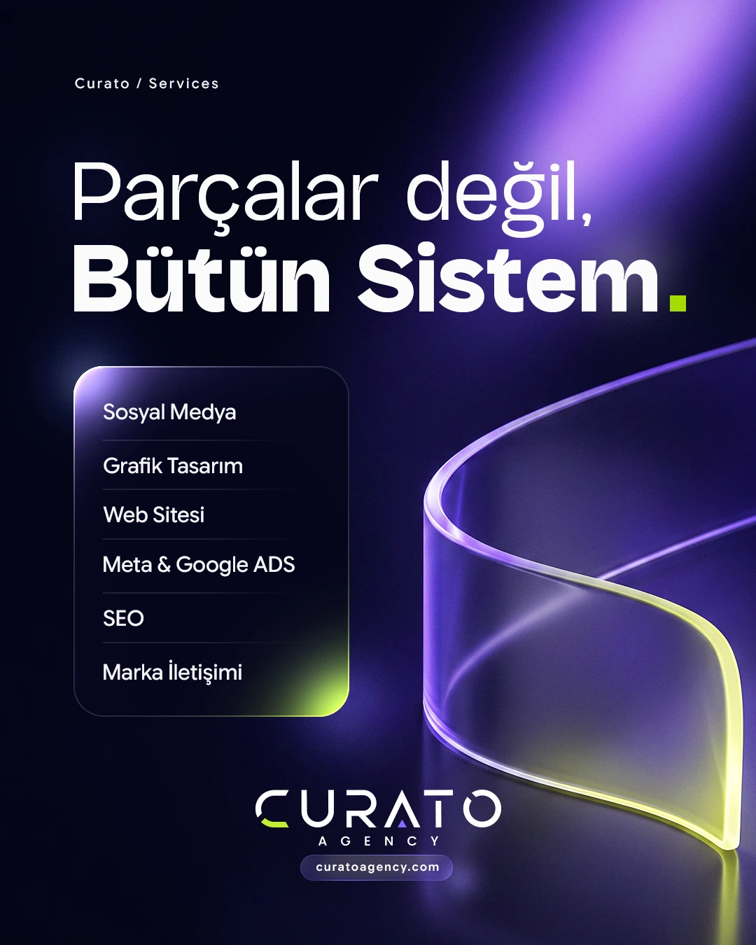 Curato Agency sosyal medya tasarımı 3