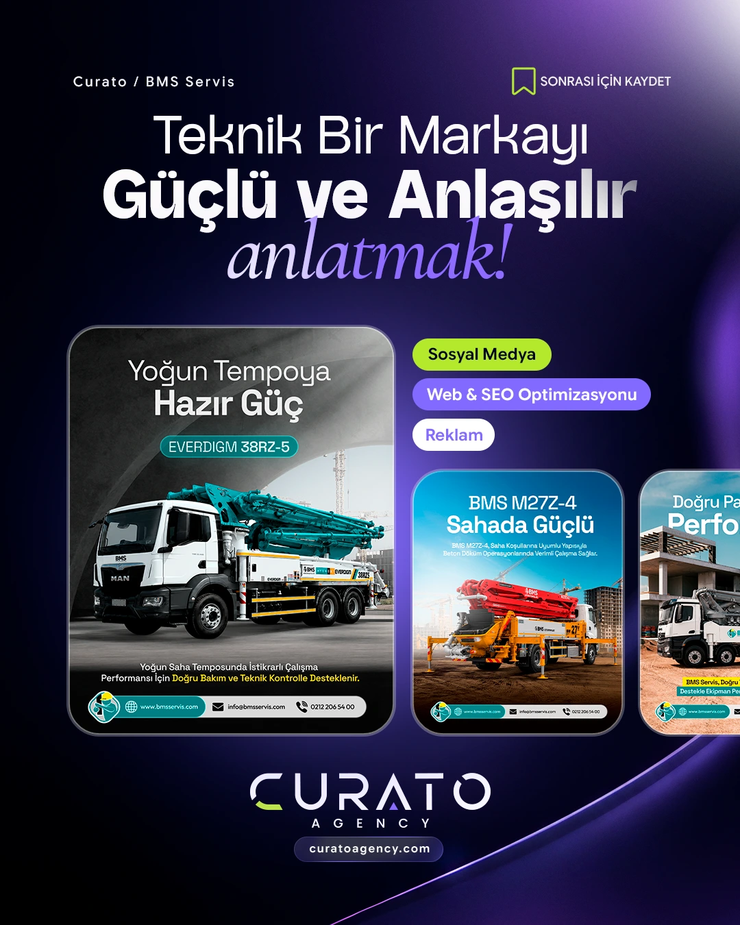 Curato Agency sosyal medya tasarımı 7